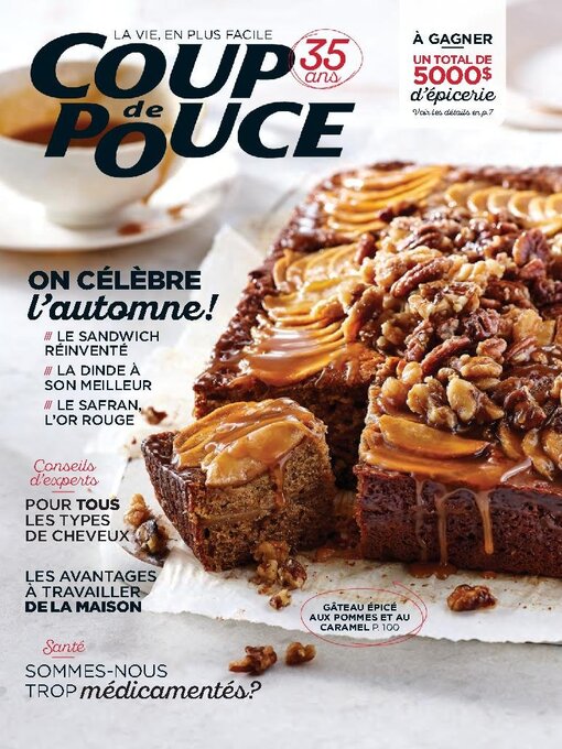 Détails du titre pour Coup de Pouce par TVA Publications Inc. - Disponible